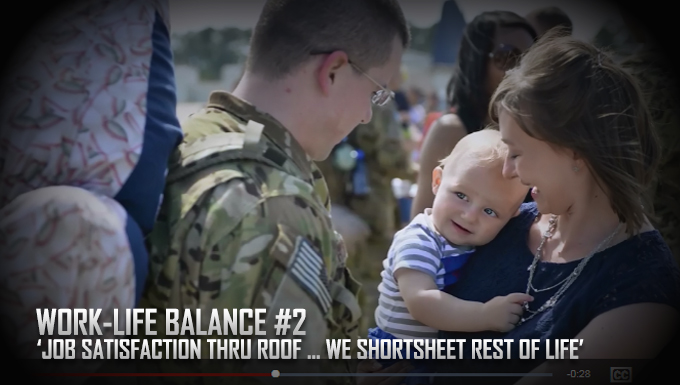 Lt Gen Webb: 'Job satisfaction thru roof ... we shortsheet rest of life'
